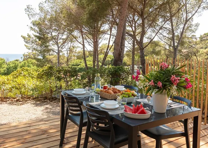 Casa vacanze Le Pinédou, Mobil-home Niché Sous Les Pins Avec Jolie Vue